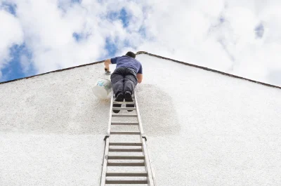 Peinture extérieure au Crozet — façades et ravalement